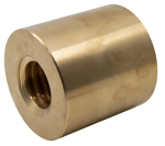 Trapezoidal threaded nut RG 7 round TR40x7, dimensions 80x80 mm right-handed