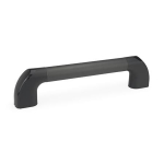 Boeggreep met afdekkappen GN 767-35-1000-DSG Elesa aluminium PA SG/cap SG