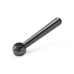 Tapered handle angled DIN 99-63-M8-N Internal thread