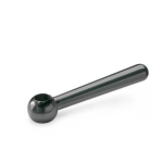 Kegelgriff gerade DIN 99-125-B16-K Bohrung H7