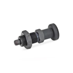 Indexeer plunjer GN 617-6-AK met contramoer, met knop