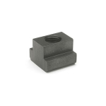 Moer voor T-sleuf, graad 10 DIN 508-12-M10-10 gepolijst