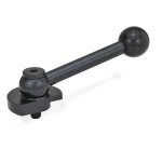 Clamping bolt with ball handle GN 918.2-50-KV-R Serration