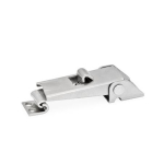 Tension lock with safety catch GN 831-100-S-NI-1 Stainless steel, long version