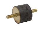 Gummi-Metall-Puffer A-25x30 / 55° Shore A M 6 AG/AG, Schwingmetall