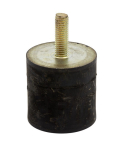 Gummi-Metall-Puffer B-75x55 / 55° Shore A M 12 AG/IG, Schwingmetall