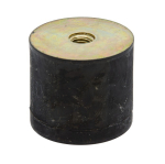 Gummi-Metall-Puffer C-50x45 / 55° Shore A M 10 IG/IG, Schwingmetall