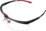 Veiligheidsbril zwart-rood, helder, 4A+, N normaal/regelmatig Adaptec Honeywell 1030749