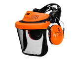 Combinatie hoofdbescherming Roestvrijstalen gaasvizier G5V5CH51 EN352-1/3