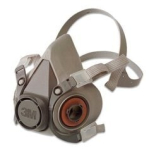 Respirator half mask 6100 Size S, without filter 3M 6000