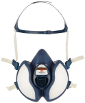Atemschutz-Farbspritzmaske FFA2P3RD mit Ausatemventil, Einweg EN149:2001+A1:2009, 3M 4255+