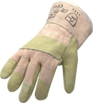 Pigskin gloves Size 12, yellow Top