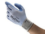 PU gloves Size 8 cut-resistant level 3 blue Ansell HyFlex 11-518