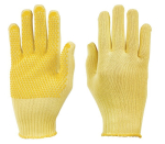 Cut protection gloves para-aramid PVC EN studded, 388 Cat II KCL 934 K-MEX N