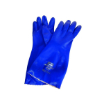 Nitril handschoenen Nitri Knit Maat blauw, L=35 cm volledig