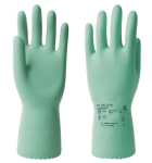 Chemikalienschutzhandschuhe Latex Gr.7 grün, EN 388/374 Kat III KCL 706 Lapren