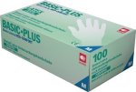 Wegwerp latex handschoenen Maat XL, poedervrij Basic Plus BOX=100 STK