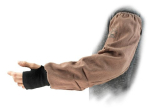 Arm protectors, welding protection L= 66 cm brown Ansell ActivArmr 59-416