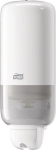 Zeepdispenser 1 liter HxBxD 296x112x114 mm, wit Tork 560000, Systeem S1