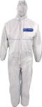 Beschermende overall Maat L, wit Cat. III CoverTex Promat type C1, 5+6