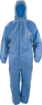 Beschermende overall Maat L, blauw Cat. III CoverTex type 5+6