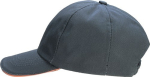 Herren-Cap Gr.59-60 grau-orange