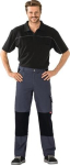 Broek met tailleband Maat 52, grijs-zwart, MG320 Planam Canvas