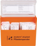Plaster dispenser aluderm-aluplast 160x122x57 mm, including 115 plasters Söhngen 1009910