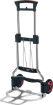 Transportwagen VA H 1130 mm, bakmaat L 410xB 490 mm Opvouwbaar Draagvermogen:125 kg