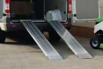 Loading rails LxW 1995x300 mm, aluminium Load capacity 900 kg/pair, AOS