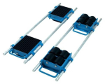 Chassis, verstelbaar Steunplaat 300 x 250 mm, 6 ton Fetra 6951