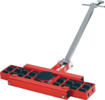 Transportfahrwerk lenkbar, 16 Lastrollen Tragfähigkeit 12 t