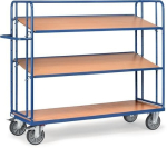 Etagewagen, 3 legborden LxBxH 1430x620x1560 mm Fetra 4295