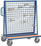 Werkstukwagen Laadoppervlak 1200 x 800 mm max. 600 kg, TPE-banden, Fetra 1301