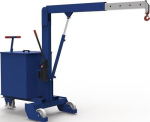 Workshop crane without ballast filling max. load 500 kg, KR-F50H