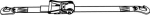 Ratchet lashing strap 1000 daN, W x 35 x L 4 m Tractive force = 2.0 tonnes
