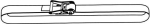 Ratchet lashing strap 2000 daN, W x 35 x L 4 m Tractive force = 2.0 tonnes