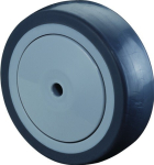 Wiel Rubber loopvlak Kogellager Ø 50 mm, B 6 mm NL 22,5 mm grijs, Ku-rand Draagvermogen 40 kg