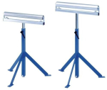 Dreibein-Rollenständer BxH 300x870-1300 mm Tragrolle 60 mm