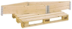 Holz-Aufsetzrahmen 200 mm für 800x1200 mm Paletten diagonal faltbar