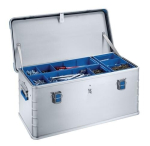 Eurobox gereedschapskoffer 81 l IM 750x350x310 mm Gepantserde beugel voor beugelslot, Zarges
