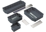 Querteiler für Stapelbehälter 7,6 l BxH 277x90 mm, 1/2 quer VE = 10 Stück