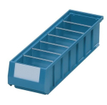 Cross divider for shelf boxes for width 234xheight 90 mm crystal clear, 1 pc contains 10