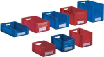 Open-fronted storage bin 20.8 litres LxWxH 400x300x220 mm Without hinged lid