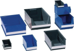 Sichtlagerkasten SB 3, blau LxBxH 350/300x210x200 mm VE = 10 Stück