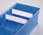 Scheidingswanden voor Promat opbergbox B 235x D 400 mm, transparant PU=10 stuks, Promat 448889