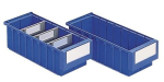 Trennwände für Systembox Breite 160 mm, PP grau VE = 50 Stück