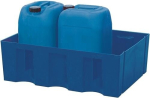 Drip tray 60 l LxWxH 725x525x235 mm Polyethylene with PE grating