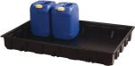 Veiligheidslekbak 50 liter LxBxH 800x600x130 mm Polyethyleen zonder rooster