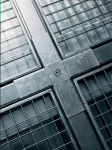 Cross connector for connecting 4 flat trays Galvanised steel